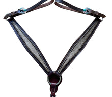 Hair on Hide Breast Collar