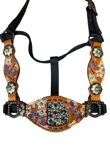 Hand Tooled Bronc Style Halter