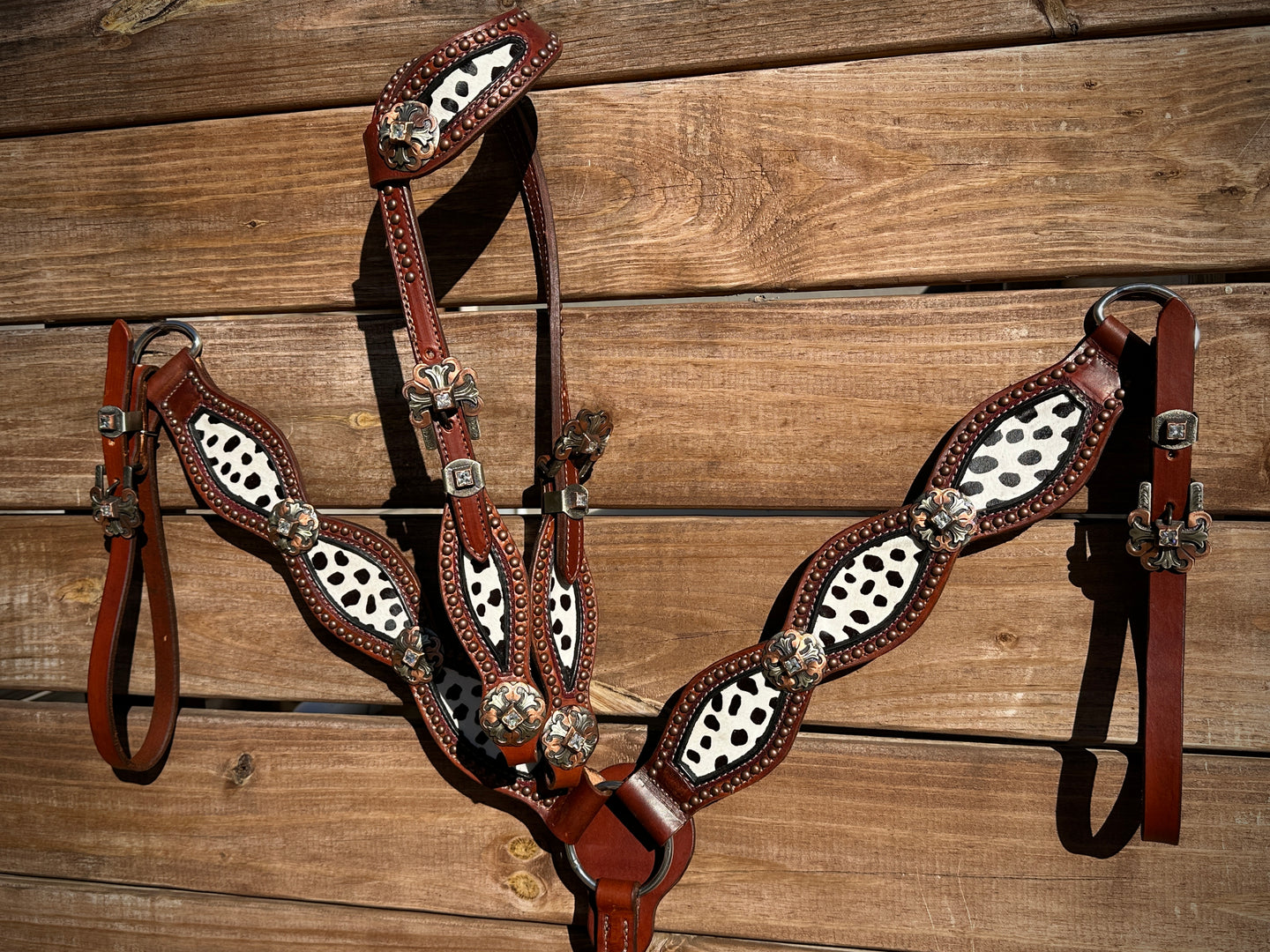 Single Ear Tack Set/Cheetah