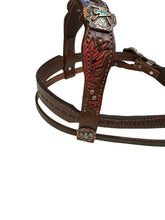 Hand Tooled Brow Band Headstall