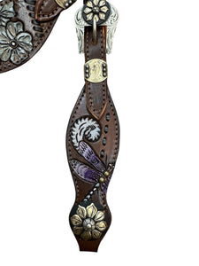 Single Ear Dragonfly Headstall